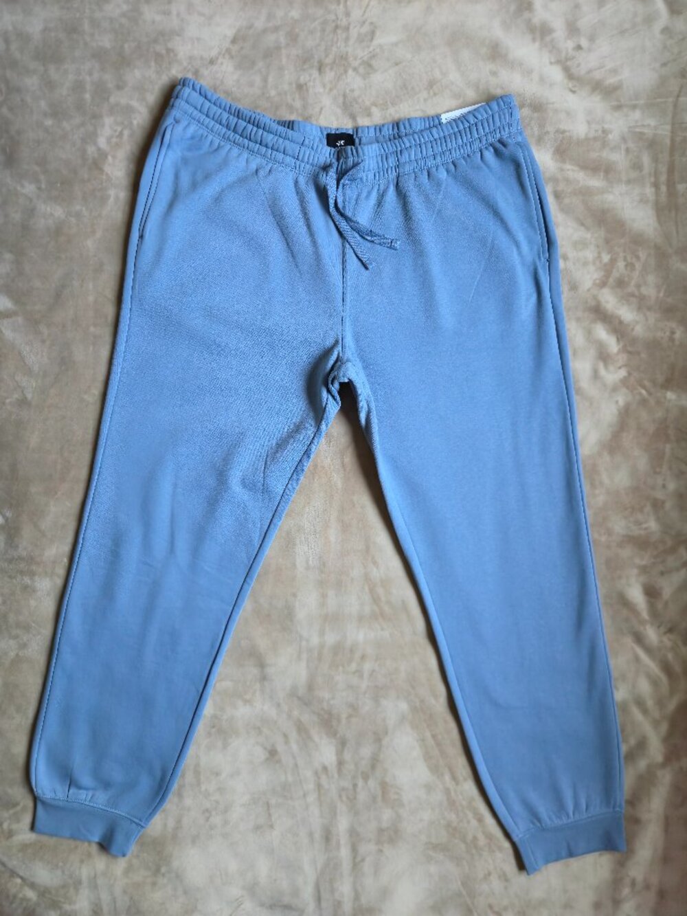 NWT H&M Regular Fit Fleece Joggers Sweatpants Light Dusty Blue Men's XXL 0970817